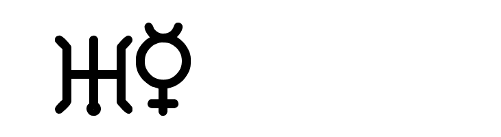 Astronomic Signs St  Free Fonts Download