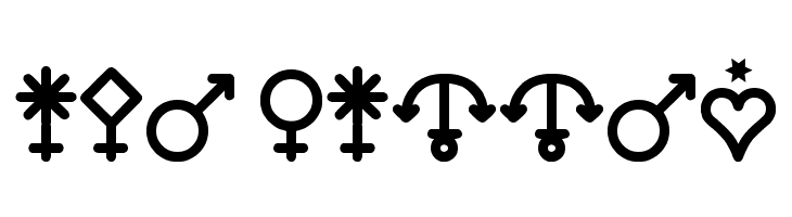 Astronomic Signs St  Free Fonts Download