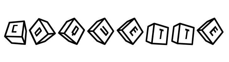 Cubox-3D ST  Free Fonts Download