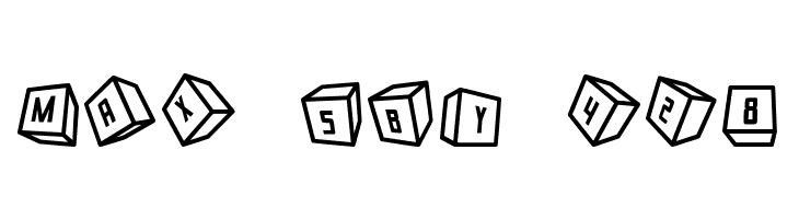 Cubox-3D ST  Free Fonts Download