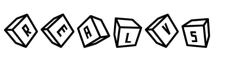 Cubox-3D ST  Free Fonts Download