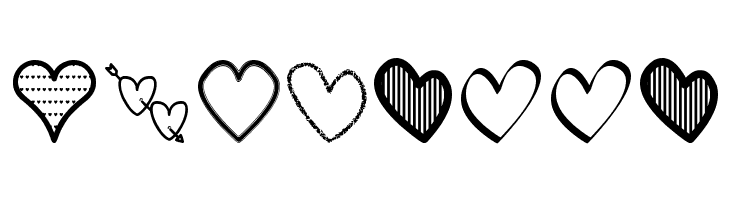 Hearts St  Free Fonts Download