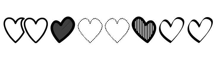 Hearts St  Free Fonts Download