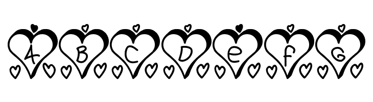 I Love St  Free Fonts Download