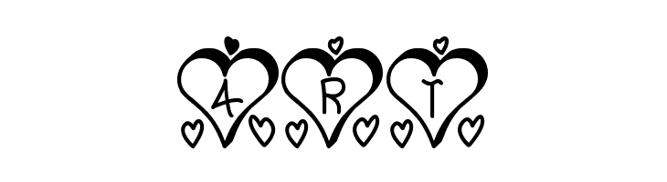 I Love St  Free Fonts Download