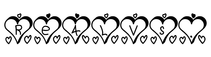 I Love St  Free Fonts Download