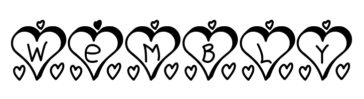 I Love St  Free Fonts Download