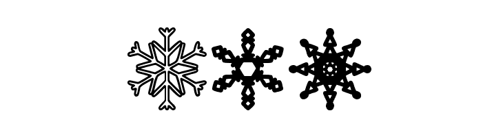 Snowflakes St  Free Fonts Download