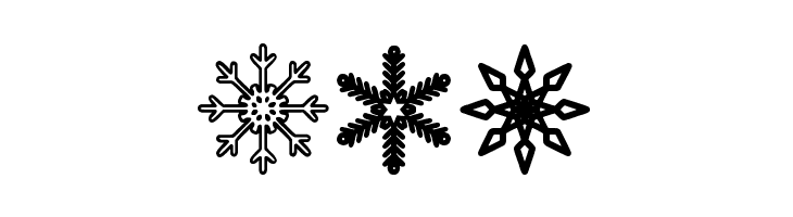 Snowflakes St  Free Fonts Download