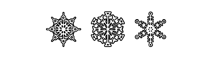 Snowflakes St  Free Fonts Download