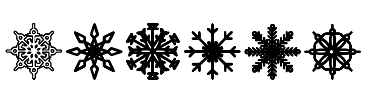 Snowflakes St  Free Fonts Download