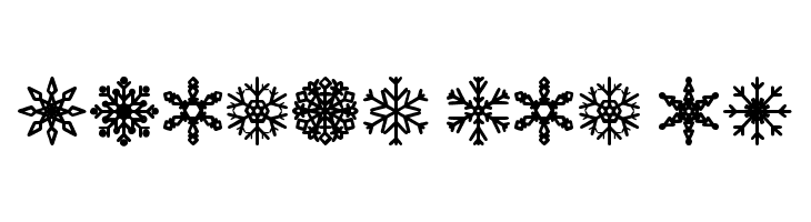 Snowflakes St  Free Fonts Download