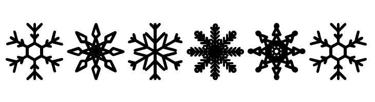 Snowflakes St  Free Fonts Download