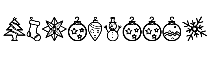 Xmasbats St  Free Fonts Download