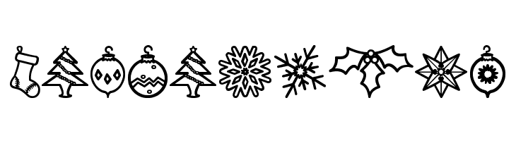 Xmasbats St  Free Fonts Download