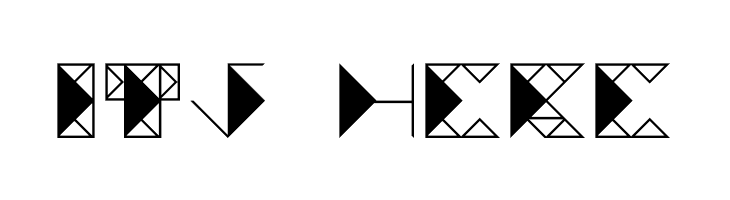 TRIANGLE FUTURA  Free Fonts Download