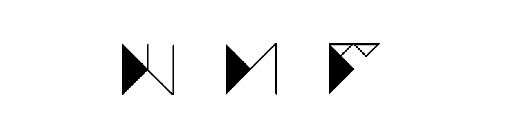 TRIANGLE FUTURA Regular  Free Fonts Download