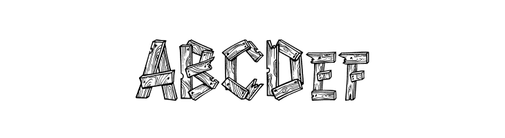 AlphaWood  Free Fonts Download