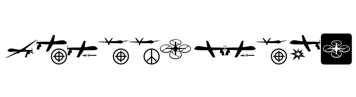 DroneAttack-Regular  Free Fonts Download