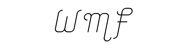 Merijntje Regular Italic  Free Fonts Download
