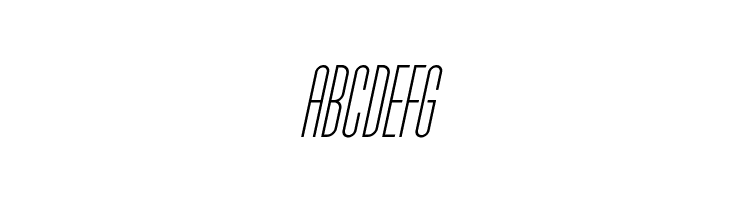Typo-Longest Light Demo Italic  Free Fonts Download