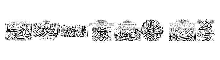 My Font Quraan 5  Free Fonts Download