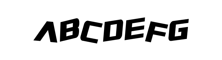 SF Zero Gravity Condensed Italic  Free Fonts Download