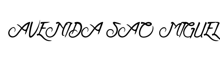 Clarraph Script Personal Use Regular  Free Fonts Download