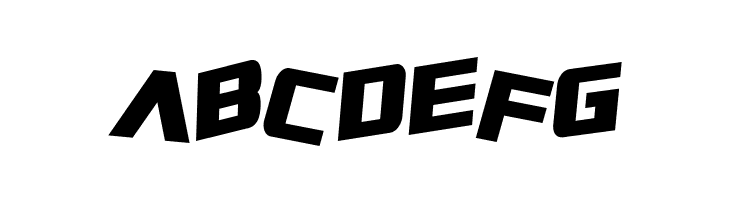 SF Zero Gravity Condensed Bold Italic  Free Fonts Download