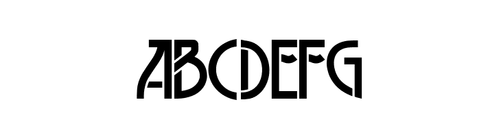 Belladona Stencil  Free Fonts Download
