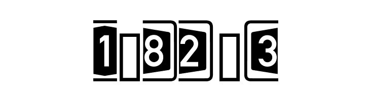 Autobahnen  Free Fonts Download