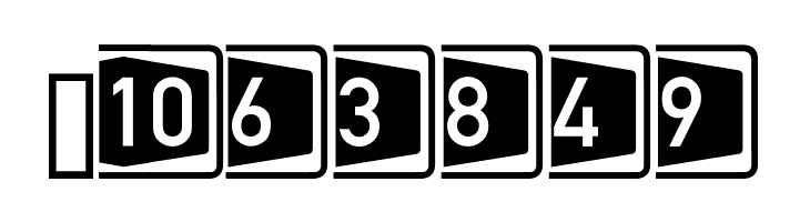 Autobahnen  Free Fonts Download