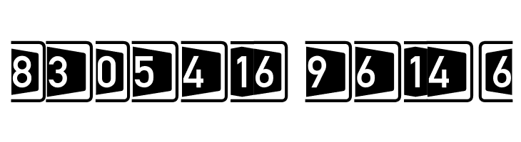 Autobahnen  Free Fonts Download