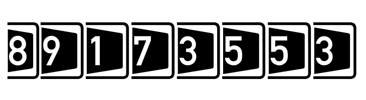 Autobahnen  Free Fonts Download