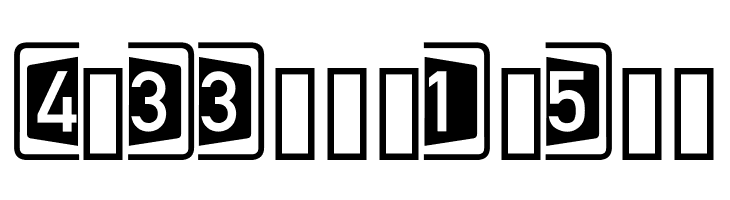 Autobahnen  Free Fonts Download