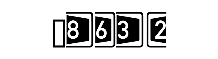 Autobahnen  Free Fonts Download