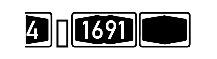 Autobahnen  Free Fonts Download