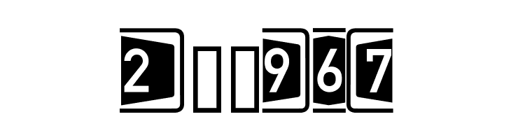 Autobahnen  Free Fonts Download