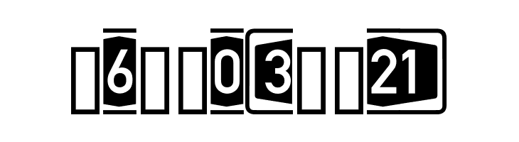 Autobahnen  Free Fonts Download