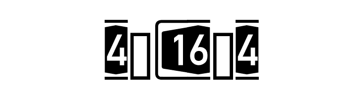 Autobahnen  Free Fonts Download