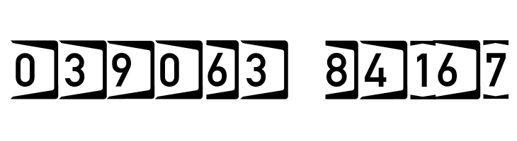 Autobahnen invers  Free Fonts Download