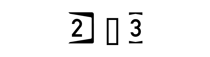 Autobahnen invers  Free Fonts Download