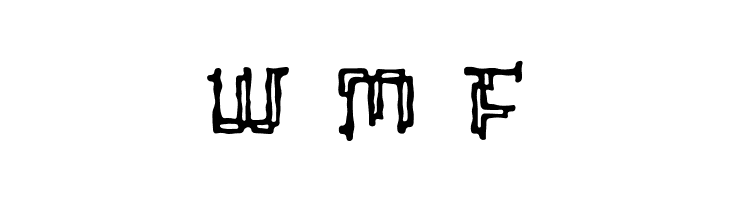 Tipi Organic Inline  Free Fonts Download