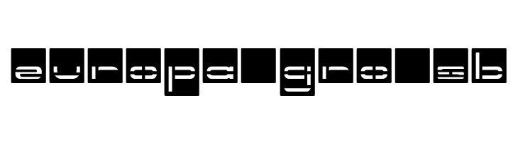 InvertedStencil  Free Fonts Download
