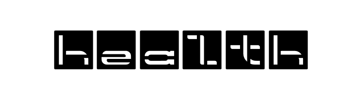 InvertedStencil  Free Fonts Download