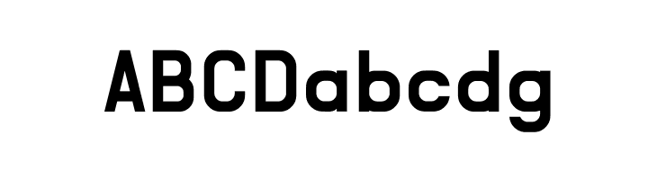 ABCDabcdg SolidSans Font