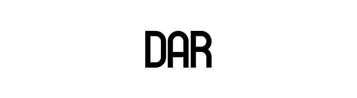 DAR Woodhouse Font