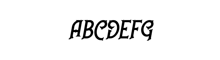 Nufced DEMO Italic  Free Fonts Download