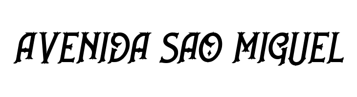 Nufced DEMO Italic  Free Fonts Download