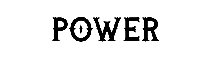 POWER Rooters Font